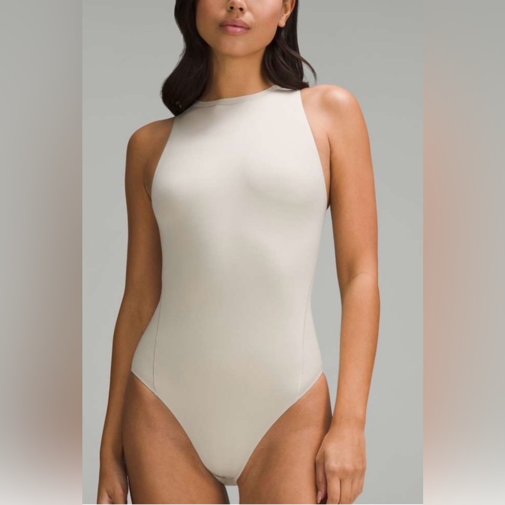 Lululemon Wundermost Ultra Soft Nulu High-Neck Sleeveless Bodysuit